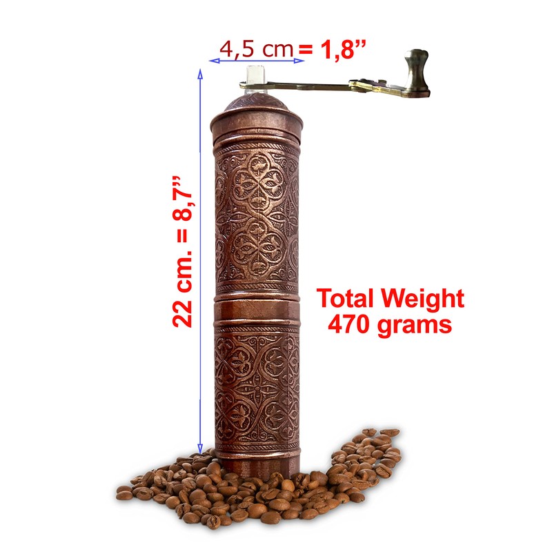 Manual Coffee Grinder, Refillable Turkish Coffee Grinder, Pepper Grinder, Manual