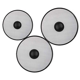Grease Frying Pan Screen Splatter for Stove Top - Set of 3: 8.2", 11.4" and 11.4 - Cooking Kitchen Splatter Screen - Oil Splash Greese Skillet Fry Pans Cover Guard