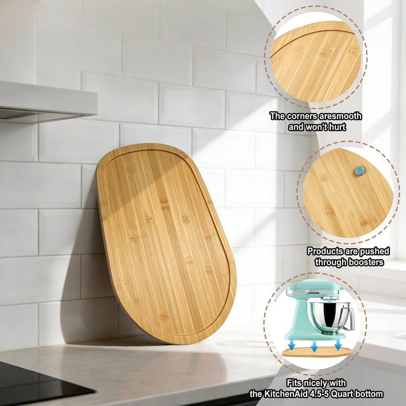 FUGWU Mixer Slider Mat for KitchenAid 4.5-5 Qt Tilt Head