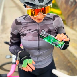 TITANIUM Gomitas Energéticas Masticables - Alternativa Geles Energeticos Para Corredores o Ciclistas - Pre Entreno sin Cafeína, Vegano - Con Glucosa  