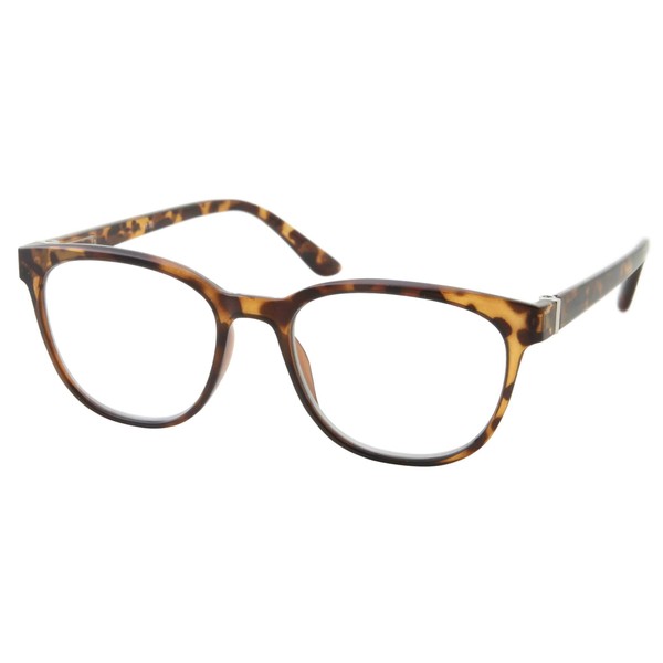 Gafas de lectura fotocromáticas para mujer | Lentes de transición ojo de gato | Lectores transparentes se convierten en gafas de sol | UV400 (tortuga marrón, 1,50)