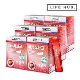 라이프허브 여성 유산균 6세트 (2g x 180포) LifeHub Women's Probiotics 6 Set (2g x 180 packs)
