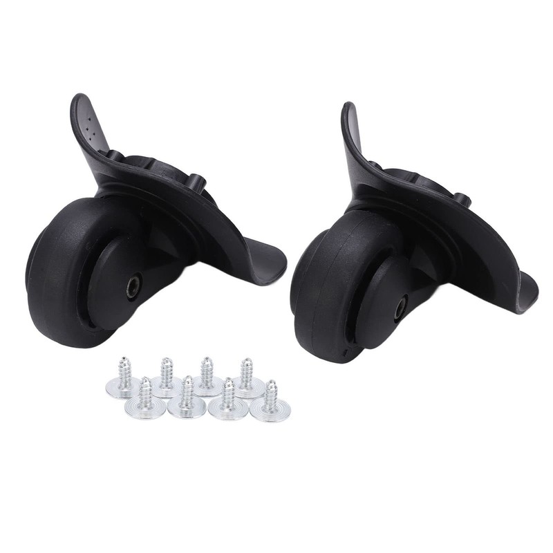 Alomejor Luggage Wheel 1 Pair A53 Swivel Wheel Replacement Luggage