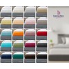 BEAUTEX Cotton Fitted Sheet, Premium Jersey Fabric, 160 g/m², Choice