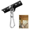 KSWLOR Metal 360°Swivel Swing Hangers,Heavy Duty Swing Suspension Hook,400 lbs