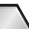 Kate and Laurel Calter Modern Hexagon Framed Wall Mirror, 22