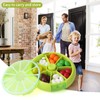 Creative Portable Mini 7 Day Weekly Circular Shape Rotary Cute