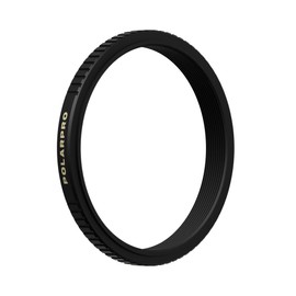 PolarPro - Fuji X100 Series Filter Adapter - Black - Compatible with Fuji X100VI, X100V, X100, X100S, X70-49mm