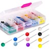Yalis Push Pins 600-count Map Tacks Marking Pins 1/8-Inch Plastic