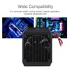 90mm 8 Tubes Heat Exchanger Fan Faster Heat Dissipation Water