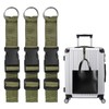 M METERXITY 3-Pack Add A Bag Luggage Strap, Adjustable Suitcase