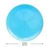 Youngever 8 Inch Plastic Plates, Small Plates, Salad Plates, Dessert