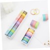 TEHAUX Set de 12 Rollos de Cinta Washi de 15