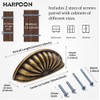 HARPOON 10 Pack Bin Cup Drawer Handle Pull Cabinet Hardware,Kitchen