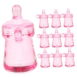 LABRIMP Diy Baby Bottle Ornaments 30pcs Mini Bottle Toys for Boys and Girls Party Decorations