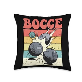 Bocce Saying Bocce Ball With Jack Bocci Game Bocce Throw Pillow