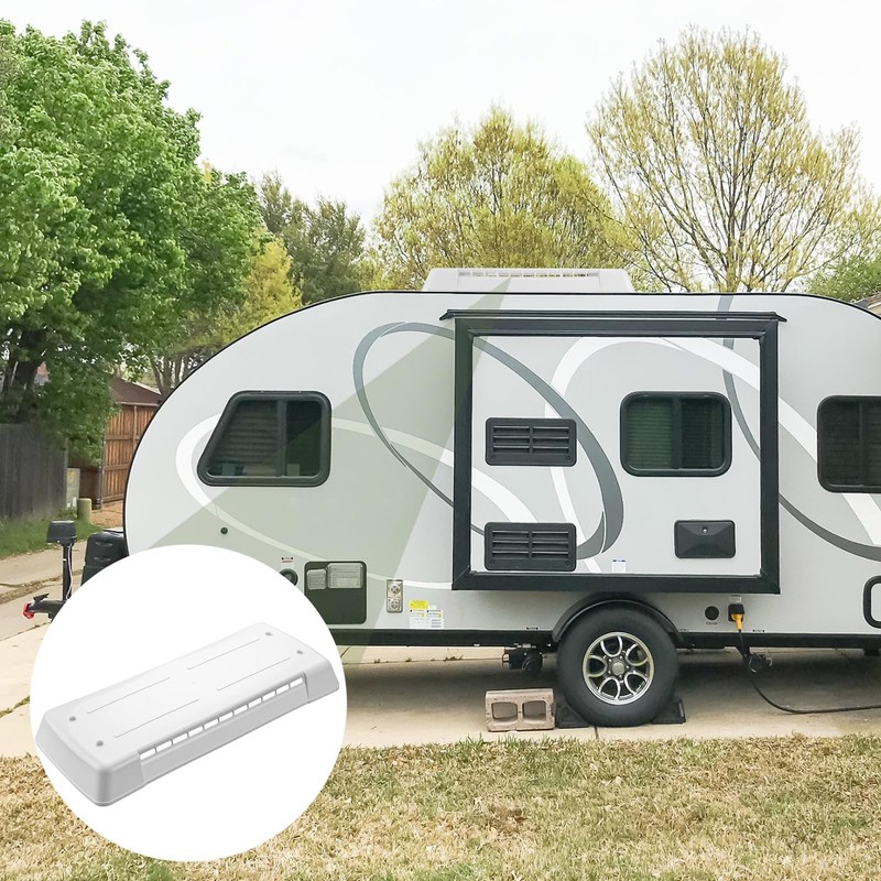 BBTO 2 Pcs RV Vent Covers for Roof RV Refrigerator