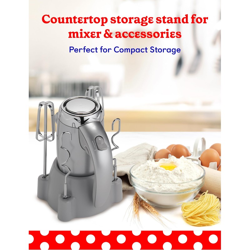 BETTY CROCKER Hand Blender 7 Speed, 250 Watt Electric Mixer