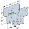 Simpson Strong Tie AC4RZ 4X Rough Adjustable Post Cap