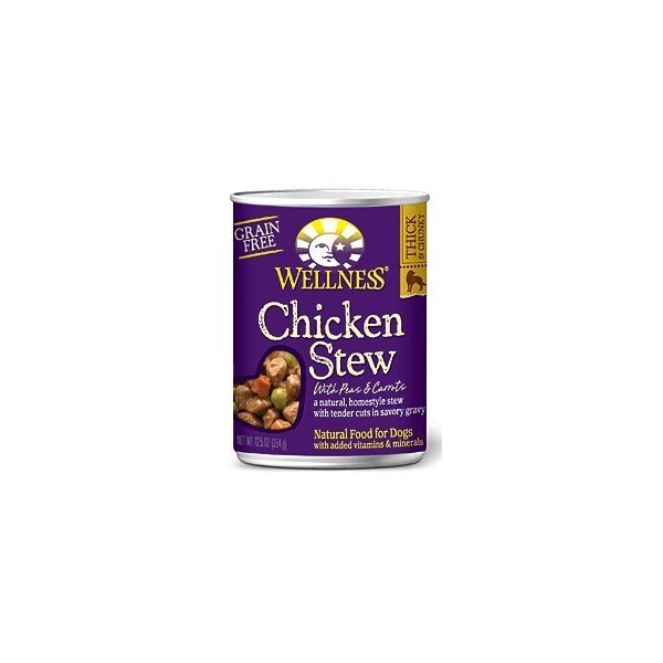 Wellness Chicken Stew Dog 12/12.5Oz Cans