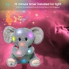 Hopearl - Juguete de peluche musical LED con diseño de