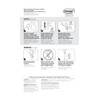 Command Medium Clear Wire Toggle Hooks,10 Wall Hooks and 12