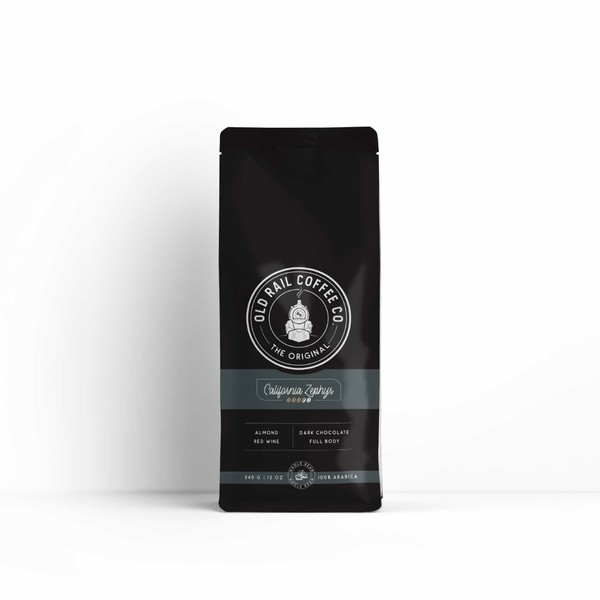 California Zephyr Old Rail Coffee, Medium - Dark Roast, 100%