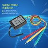 Digital Phase Indicator,Portable Phase Tester,SP8030 3 Phase Rotation Meter,High Accuracy