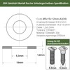 M5 Washers M5x15mm Metal Washers AMLOOPH Large OD Plain Wide