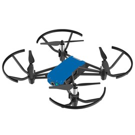 MightySkins Skin Compatible with DJI Ryze Tello Drone - Solid Blue | Protective, Durable, and Unique Vinyl Decal wrap Cover | Easy to Apply, Remove, and Change Styles | Made in The USA