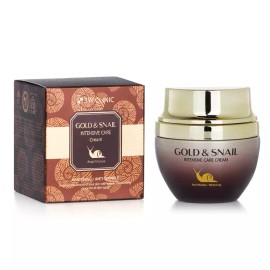 3W Clinic [3W CLINIC] Gold & Snail Intensive Care Face Cream, 55g / 1.9oz, Made in Korea