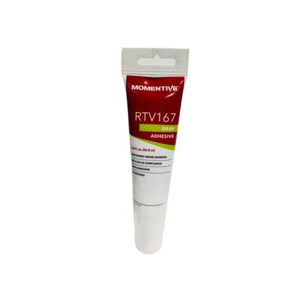 Momentive RTV167-Tube - Adhesive Sealant, 2.8oz, Grey GE