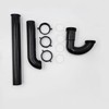 Universal Plastic P-Trap Pipe Kit for Bathroom or Kitchen Sink,