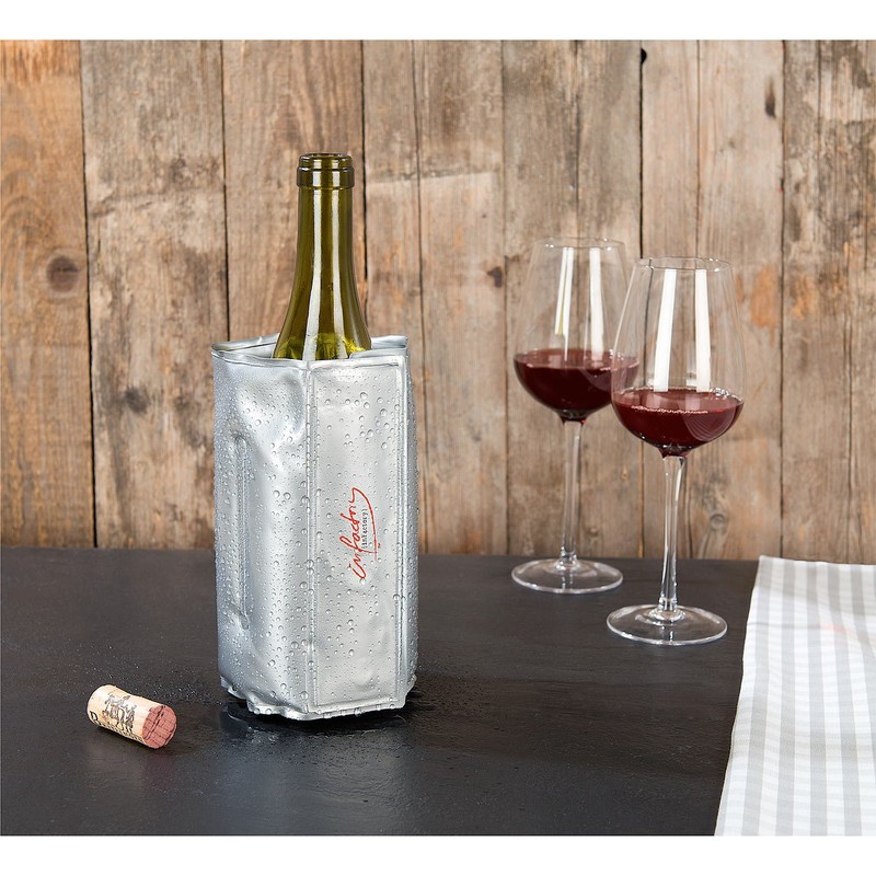 infactory Cooling Cuff: Set of 2 Bottle Coolers for Diameter