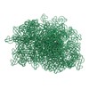 100pcs Dollar Shape Paper Clips Creatively Cute Plated Metal Bookmark