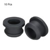 QUARKZMAN Pack of 10 Snap Rubber Grommet Connectors Mounting Diameter