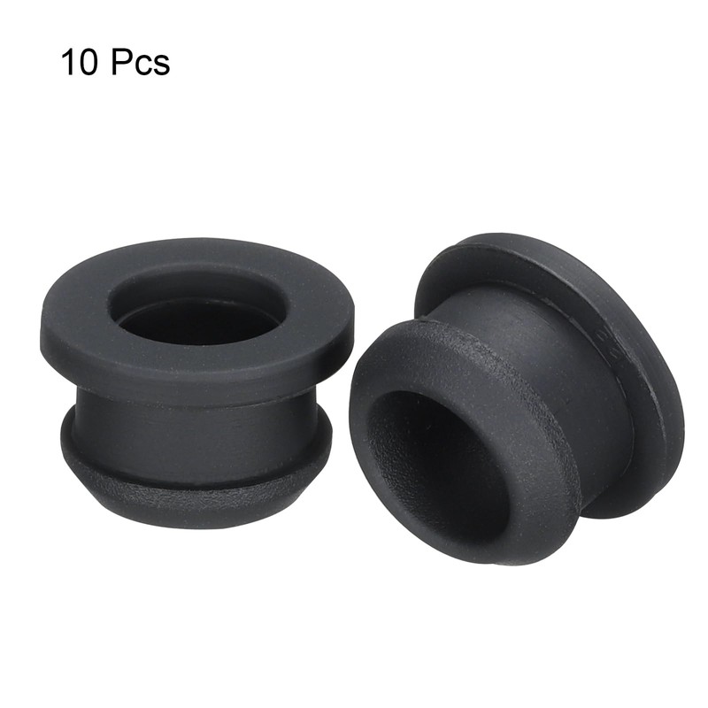 QUARKZMAN Pack of 10 Snap Rubber Grommet Connectors Mounting Diameter