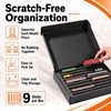 Silipull 3 Pcs N Scale Model Train Storage Box with