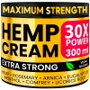 dutch health llp HEMP CREAM EXTRA STRONG 10 oz |