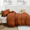 DJY Terracotta Duvet Cover Double Size - Fall Burnt Orange