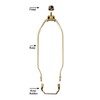 Royal Designs HA-1001-7.5BR-2 Heavy Duty Lamp Harp Finial and Lamp