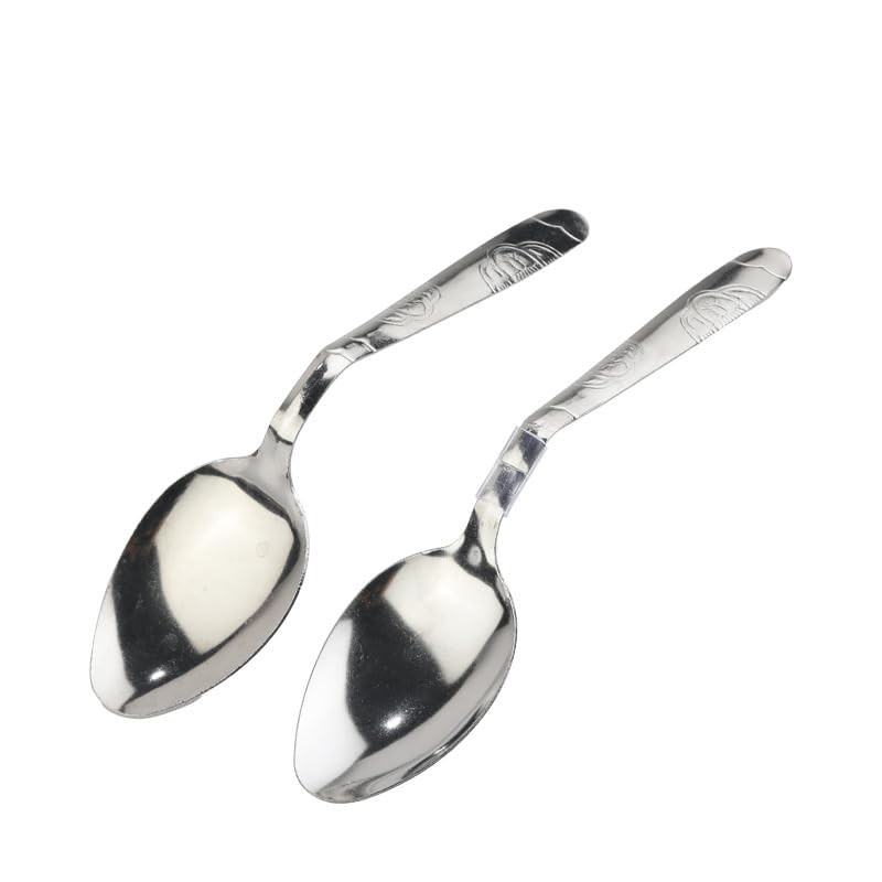 LRESJJIUJ Curved Spoon, Curved Magic Technique, Magic gimmick, Magic Props,