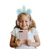 Gabba Goods Pastel Unicorn LED Light Up Headphones for Kids