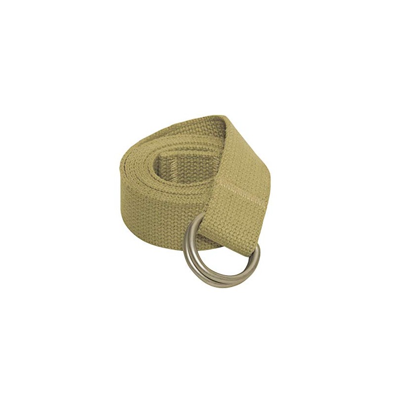 Military Belt - D-Ring Expedition, Khaki, Medium