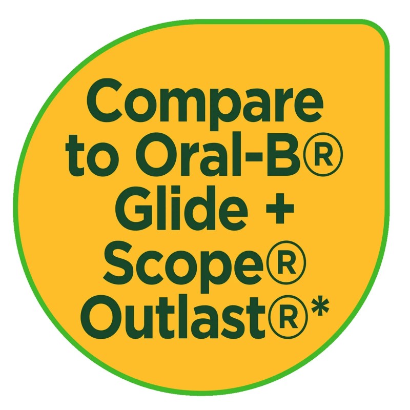 BURST Equate Mint Dental Floss Picks Mouthwash Burst Mint Soft