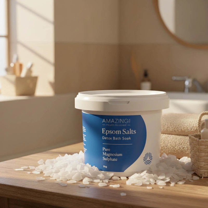 Amazing You Epsom Salts Detox Bath Soak - Pure Magnesium