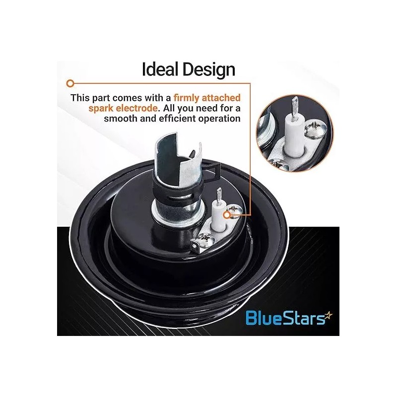 Maytag MGR4452BDW Range Oven Surface Igniter & Burner (4 Pack)