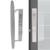 ACEPLANET Flush Mount Non-Keyed Sliding Glass Door Handleset, 6-5/8" H.C.,