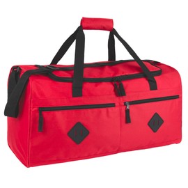 24 Inch 55 Liter Multi Pocket Duffle Bags for Men & Women For Traveling, the Gym, and as Sports Equipment Bag/Organizer