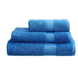 SHL - Cobalt Blue 100% Cotton Turkish Ringspun Towel 500 Gsm (Guest Towel)